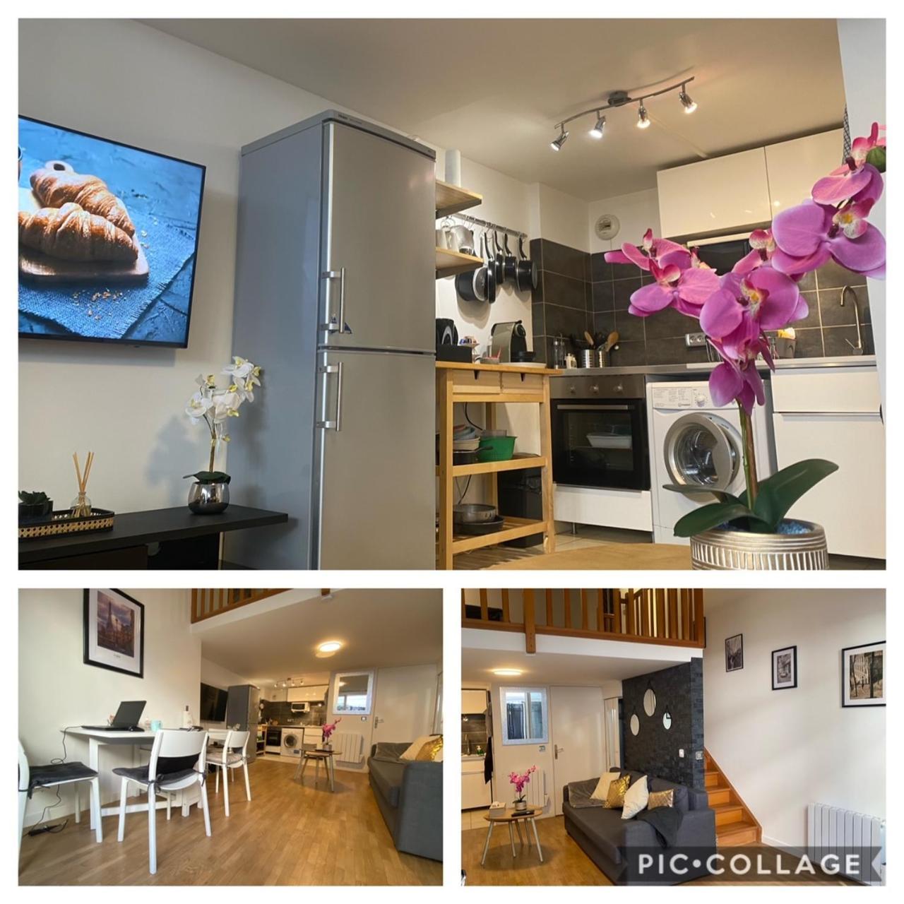 Magnifique Duplex 45 M2 Aux Portes De Paris Metro Barbara A 30Mn Expo Porte De Versailles Монруж Экстерьер фото